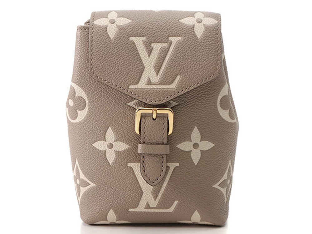 LOUIS VUITTON Backpack Empreinte Tourtrem Cream